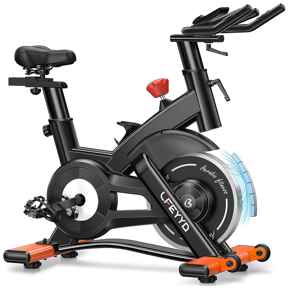Exercise Bike Magnetic Resistance - Bicicleta de exercício Pooboo, bicicleta estática