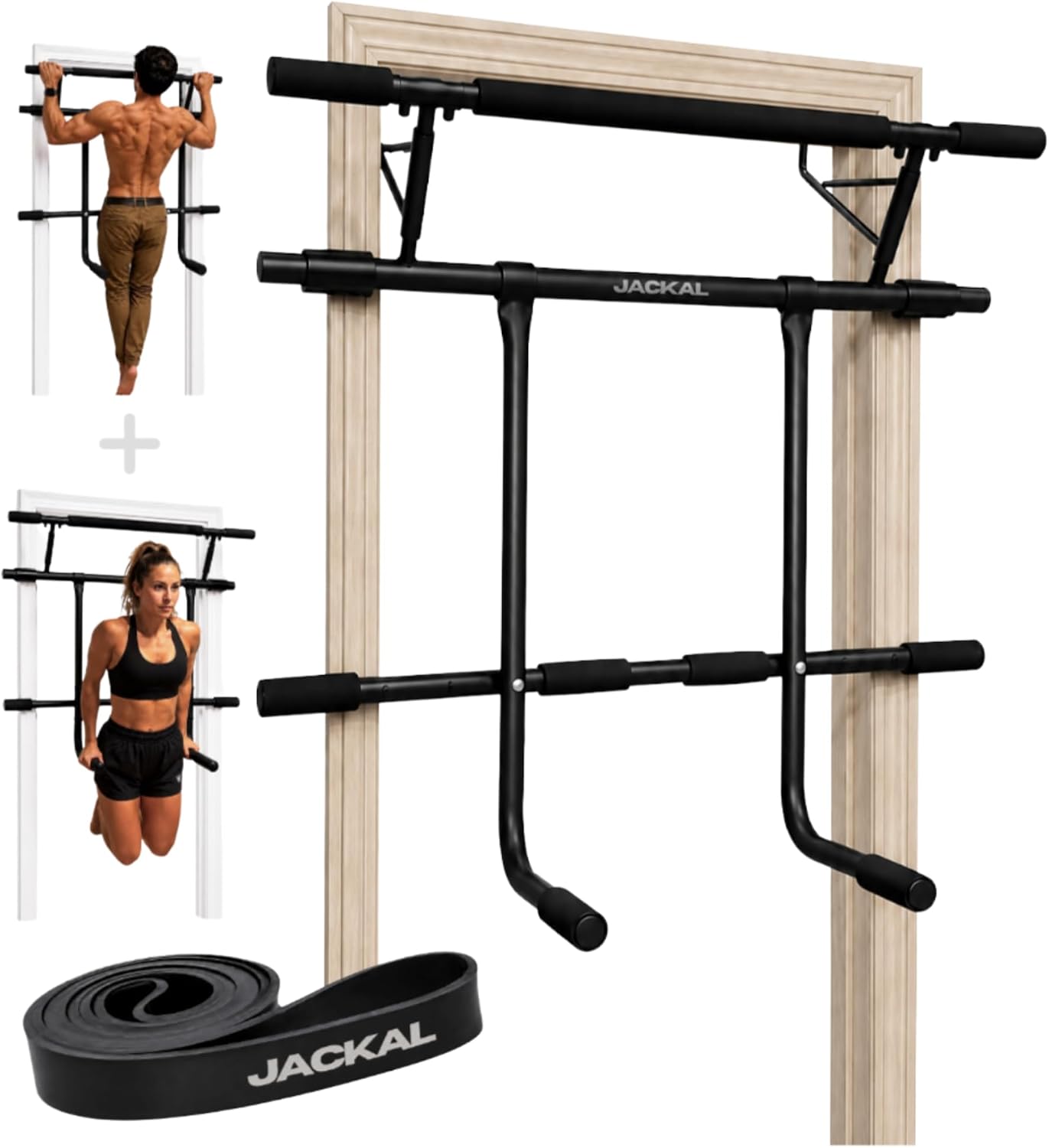 Door Pull Up Bar No Screw - Estação multifuncional para exercícios de elevação