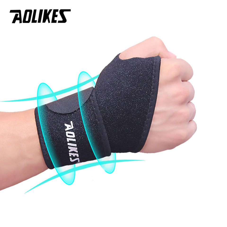 Aolikes 1 pc suporte de pulso  - Wrist Wraps Weightlifting Support avaliação e preço