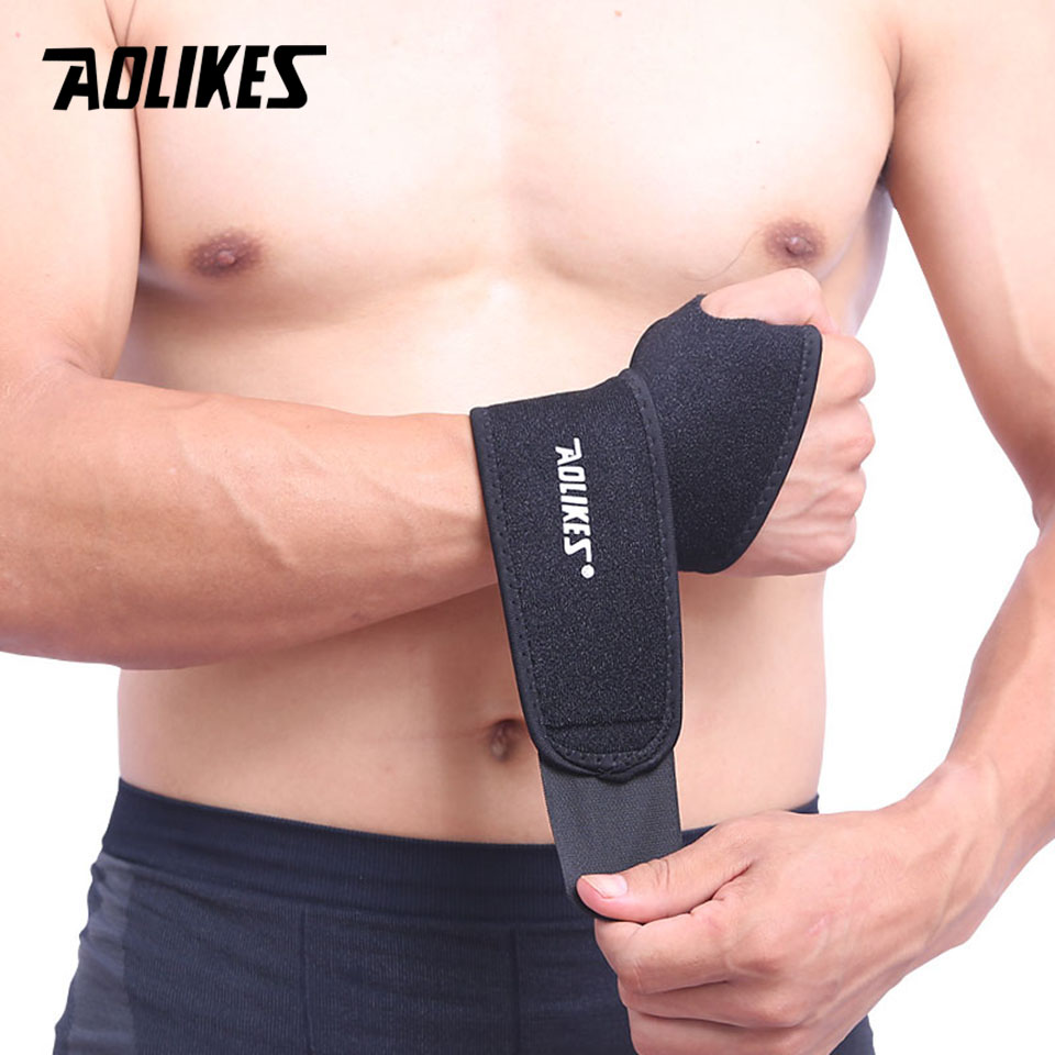 Aolikes 1 pc suporte de pulso  - Wrist Wraps Weightlifting Support avaliação e preço