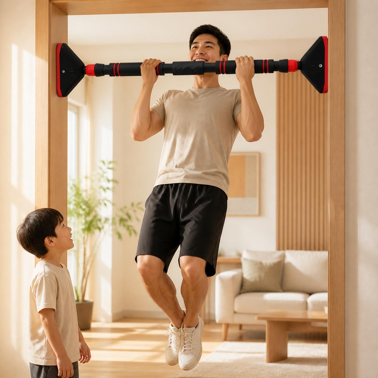 Barra de tração para porta, pa - Door Pull Up Bar No Screw avaliação e preço