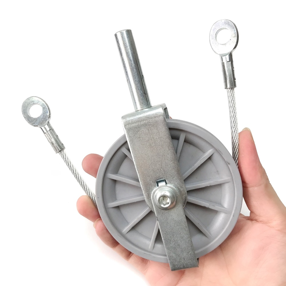 Roda de Polia de Nylon Preto d - Fitness Equipment avaliação e preço