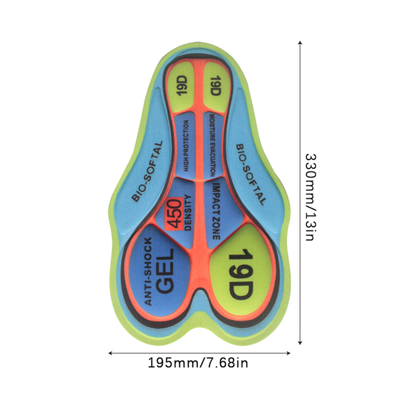 Shorts de Ciclismo com Almofad - Padded Cycling Shorts 5D Gel avaliação e preço